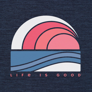 Thumbnail 4: Life is Good Life Is Good Womens Long Sleeve Sun Crusher T-Shirt 