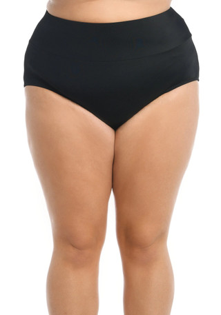 Thumbnail 1: Maxine of Hollywood Maxine Of Hollywood Plus Solid Swim Briefs 