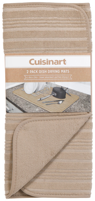 Thumbnail 1: CUISINART Cuisinart Woven Dish Drying Mats - Pack of 2 