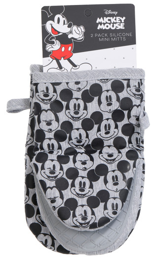 Thumbnail 1: CUISINART Cuisinart Mini Silicone Mickey Oven Mitts - 2-Pack 