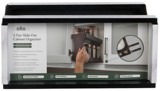 Thumbnail 2: Alta Alta 2-Tier Slide Out Cabinet Organizer 