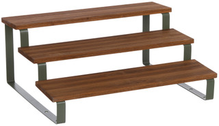 Thumbnail 1: GOURMET HOME PRODUCTS Gourmet Home Products 3-Tier Bamboo Wood Spice Rack 