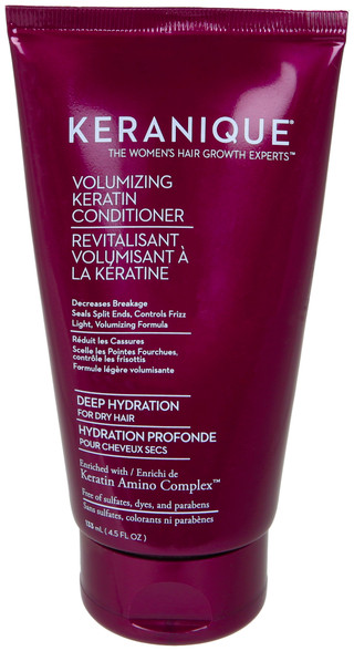 Thumbnail 1: KERANIQUE Keranique 4.5 oz Volumizing Keratin Conditioner 