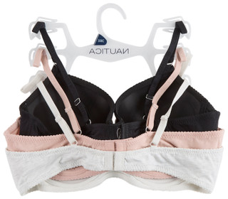 Thumbnail 2: Nautica Nautica Womens 3 Pk Super Soft T-Shirt Bras 
