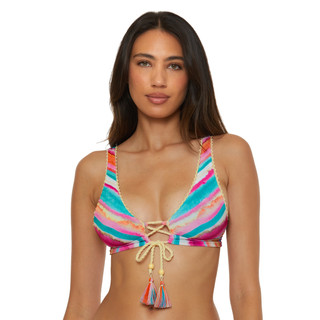 Thumbnail 1: Lucky Brand Lucky Brand Womens Porto Covo Halter Swim Top 