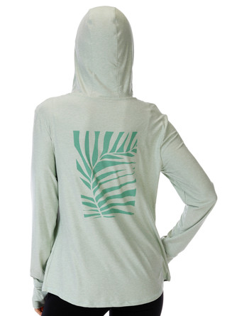 Thumbnail 1: REEL LEGENDS Reel Legends Womens Long Sleeve Wilderness Graphic Hoodie 