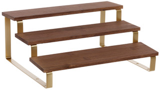 Thumbnail 1: GOURMET HOME PRODUCTS Gourmet Home Products 3-Tier Bamboo Wood Spice Rack 