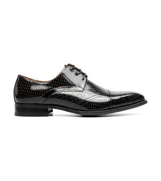 Thumbnail 2: Stacy Adams Stacy Adams Mens Hobson Cap Toe Oxfords 