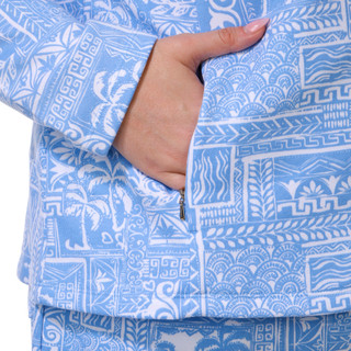 Thumbnail 2: REEL LEGENDS Reel Legends Plus French Terry Full Zip Print Jacket 