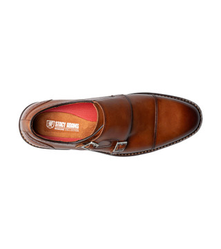 Thumbnail 3: Stacy Adams Stacy Adams Mens Boswell Cap Toe Double Monk Straps 