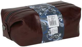 Thumbnail 2: ROBERT GRAHAM Robert Graham Genuine Leather Toiletry Bag 