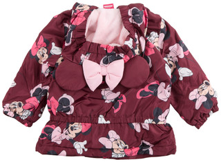 Thumbnail 2: Disney Disney Toddler Girls Minnie Mouse Hoodie Ears Zip Jacket 