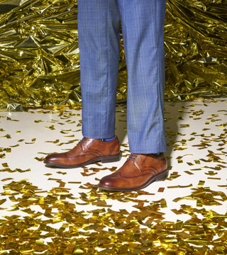Thumbnail 10: Stacy Adams Stacy Adams Mens Bennett Wingtip Oxfords 