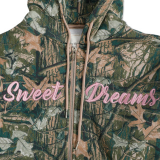 Thumbnail 2: No Comment Juniors Tree Camo Print Hoodie 