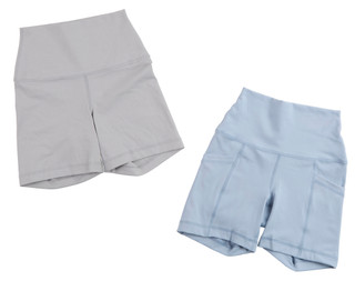 Thumbnail 1: Yogalicious Yogalicious Womens 2 Pk Active Tribeca Bike Shorts 