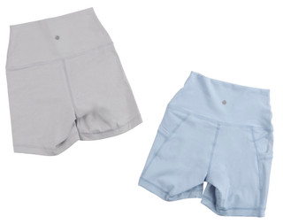 Thumbnail 2: Yogalicious Yogalicious Womens 2 Pk Active Tribeca Bike Shorts 