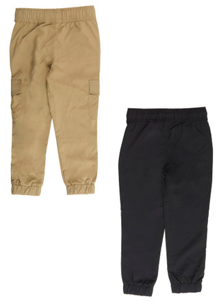 Thumbnail 2: Weatherproof Vintage Weatherproof Vintage Little Boys 2 Pk Cargo Joggers 