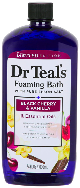 Thumbnail 1: Dr Teals Dr Teals 34 Fl. Oz. Pure Epsom Salt Bath Foam 