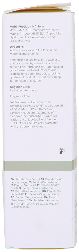 Thumbnail 2: THE ORDINARY THE ORDINARY 2 oz Multi-Peptide HA Serum 