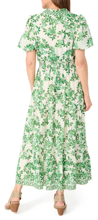 Thumbnail 3: MAX STUDIO Max Studio Womens Short Sleeve Georgette Maxi Dress 