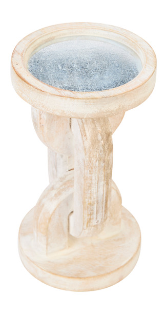 Thumbnail 2: 8 in Wood Pillar Holder 