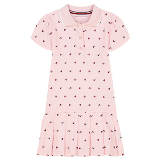 Thumbnail 1: Tommy Hilfiger Tommy Hilfiger Little Girls Pink Polo Dress 