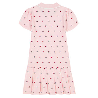 Thumbnail 2: Tommy Hilfiger Tommy Hilfiger Little Girls Pink Polo Dress 