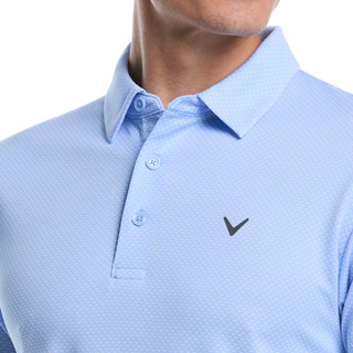 Thumbnail 4: Callaway Callaway Mens Chevron Jacquard Performance Golf Polo 