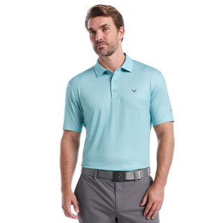 Thumbnail 1: Callaway Callaway Mens All-Over Chevron Print Performance Golf Polo 