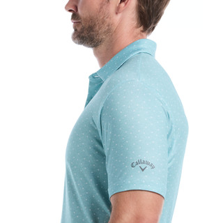 Thumbnail 3: Callaway Callaway Mens All-Over Chevron Print Performance Golf Polo 