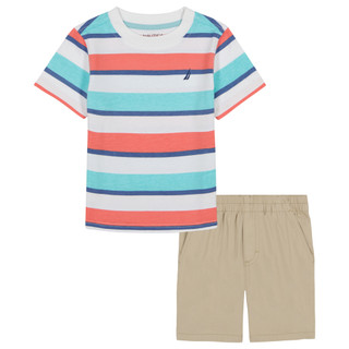 Thumbnail 1: Nautica Nautica Baby Boys 2 Pc Shorts Set 