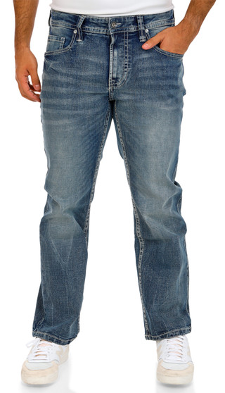 Thumbnail 1: Tk Axel Men's X-Pocket Straight Leg Jeans 