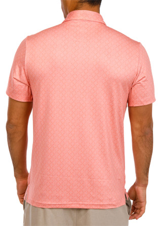 Thumbnail 2: Jack Nicklaus Men's Tile Print Performance Golf Polo 