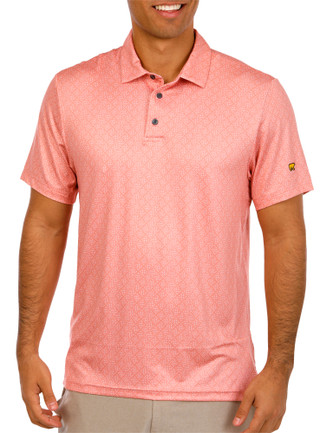 Thumbnail 1: Jack Nicklaus Men's Tile Print Performance Golf Polo 