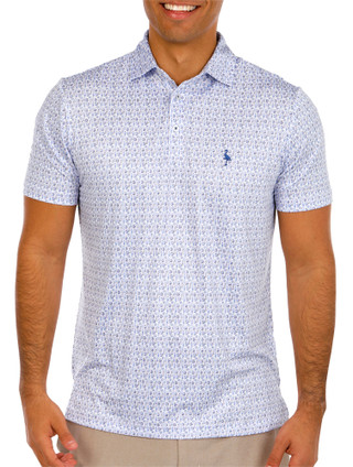 Thumbnail 1: Tailor Bird Men's Bottoms Up Performance Golf Polo 