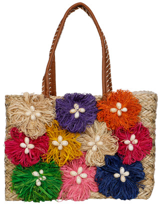 Thumbnail 1: Urban Expressions Urban Expressions Queenie Straw Tote Bag 