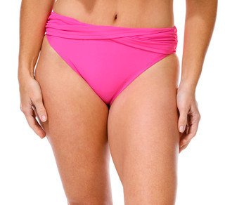 Thumbnail 1: Into The Bleu Into The Bleu Womens Sarong Hipster Swim Bottoms 
