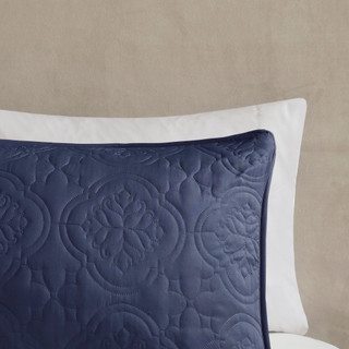 Thumbnail 5: 510 Design 510 Design Solid Oakley Reversible Bedspread Set 