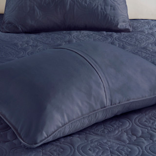 Thumbnail 10: 510 Design 510 Design Solid Oakley Reversible Bedspread Set 