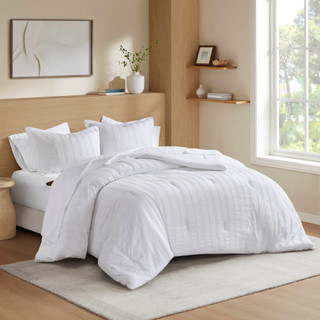 Thumbnail 3: 510 Design 510 Design 5 Pc. Logan Woven Striped Comforter Set 