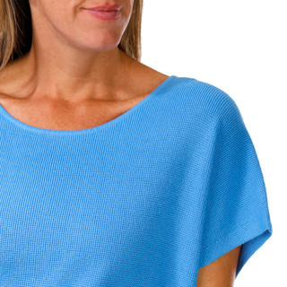 Thumbnail 3: Cyrus Cyrus Womens Short Sleeve Waffle Knit Solid Sweater 
