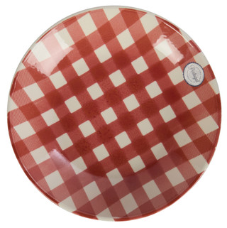 Thumbnail 2: Home Essentials Home Essentials 10 in Buffalo Check Plaid Pasta Bowl 