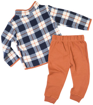 Thumbnail 2: PL KIDS PL Kids Toddler Boys 2 Pc Long Sleeve Fleece & Pants Set 