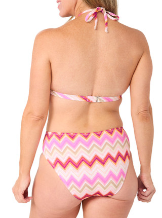 Thumbnail 4: CUPSHE Cupshe Womens Chevron Bikini Bottoms 