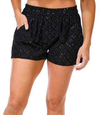 Thumbnail 1: Trina Turk Trina Turk Womens Mazarine Pocket Swim Cover Up Shorts 