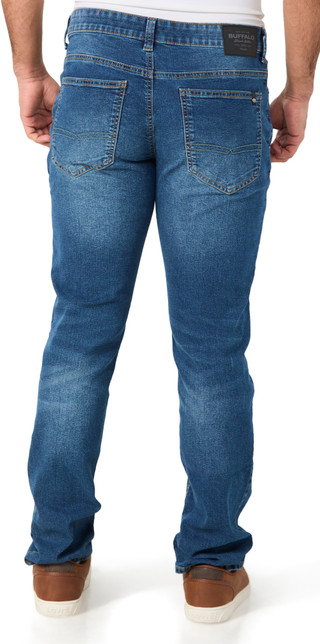 Thumbnail 2: Buffalo Buffalo Mens Slim Straight Leg Denim Jeans 