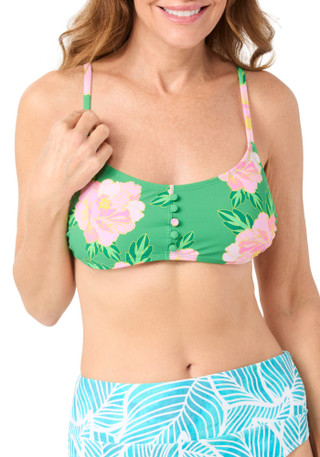 Thumbnail 1: Cece Cece Womens Floral Bikini Top 
