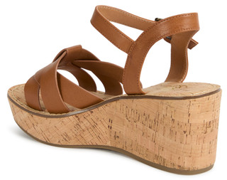 Thumbnail 2: White Mountain White Mountain Womens Simple Wedge Sandals 