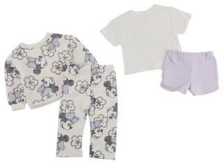Thumbnail 2: Disney Disney Toddler Girls 4 Pc Long Sleeve Minnie Mouse Set 
