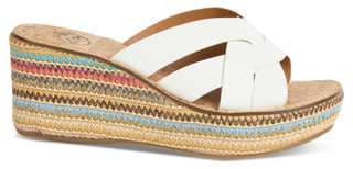 Thumbnail 2: White Mountain White Mountain Womens Samwell Platform Wedge Sandals 